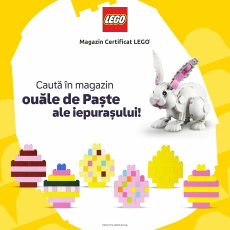 Campanie LEGO: Cele 6 ouă de Paște ale iepurașului