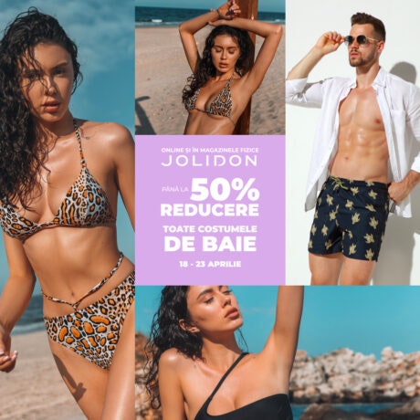 Up to -50% discount on all swimwear from Jolidon